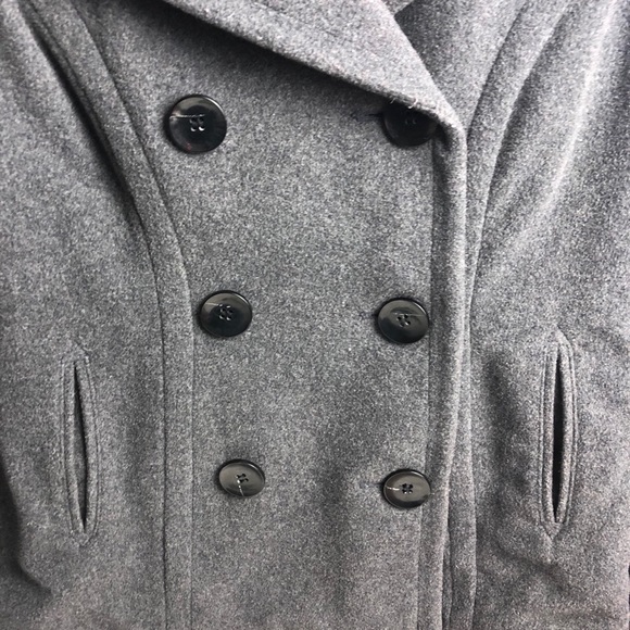 Petite Style & Co Double Breasted Pea Coat LP - Picture 4 of 14